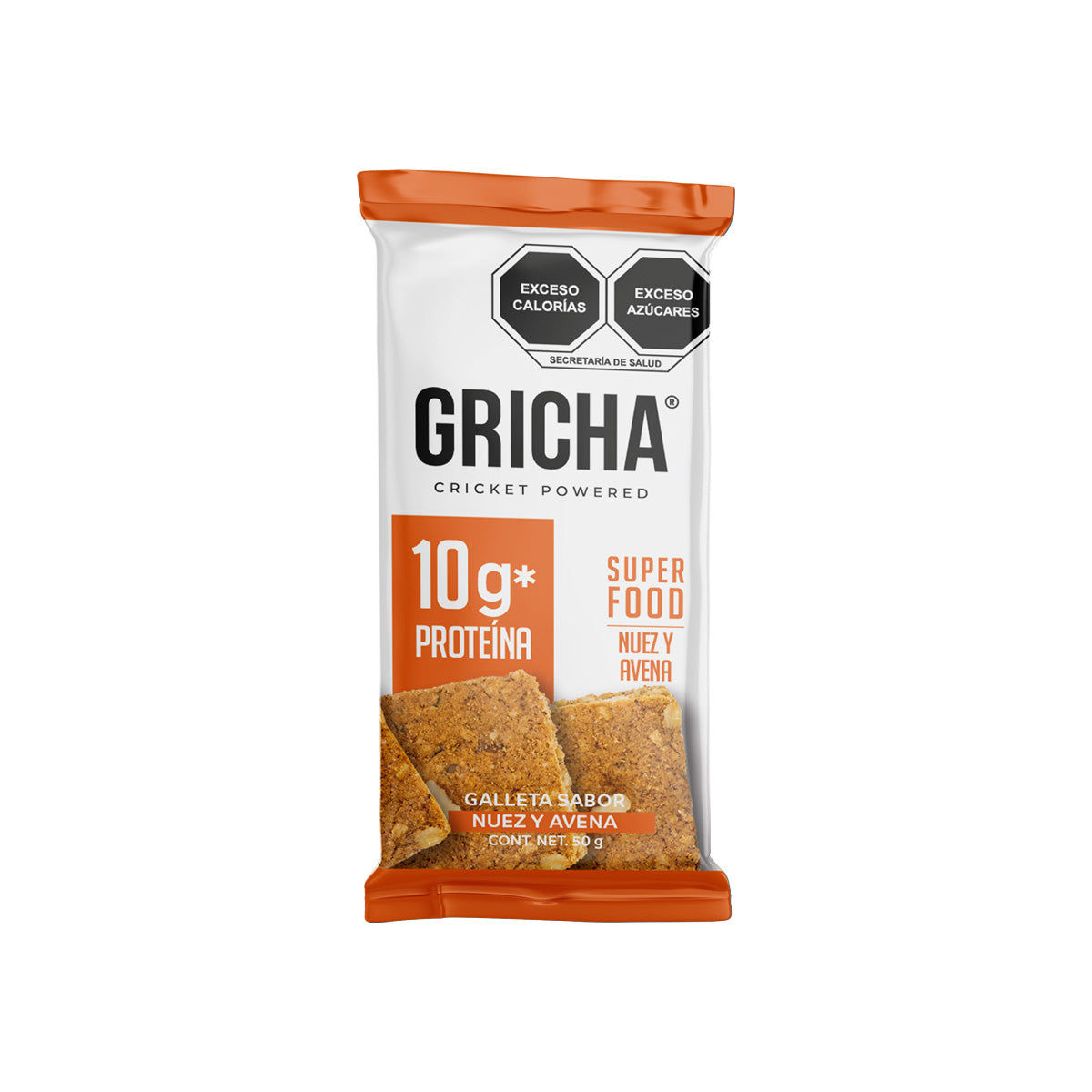 GALLETAS INTEGRALES NUEZ Y AVENA