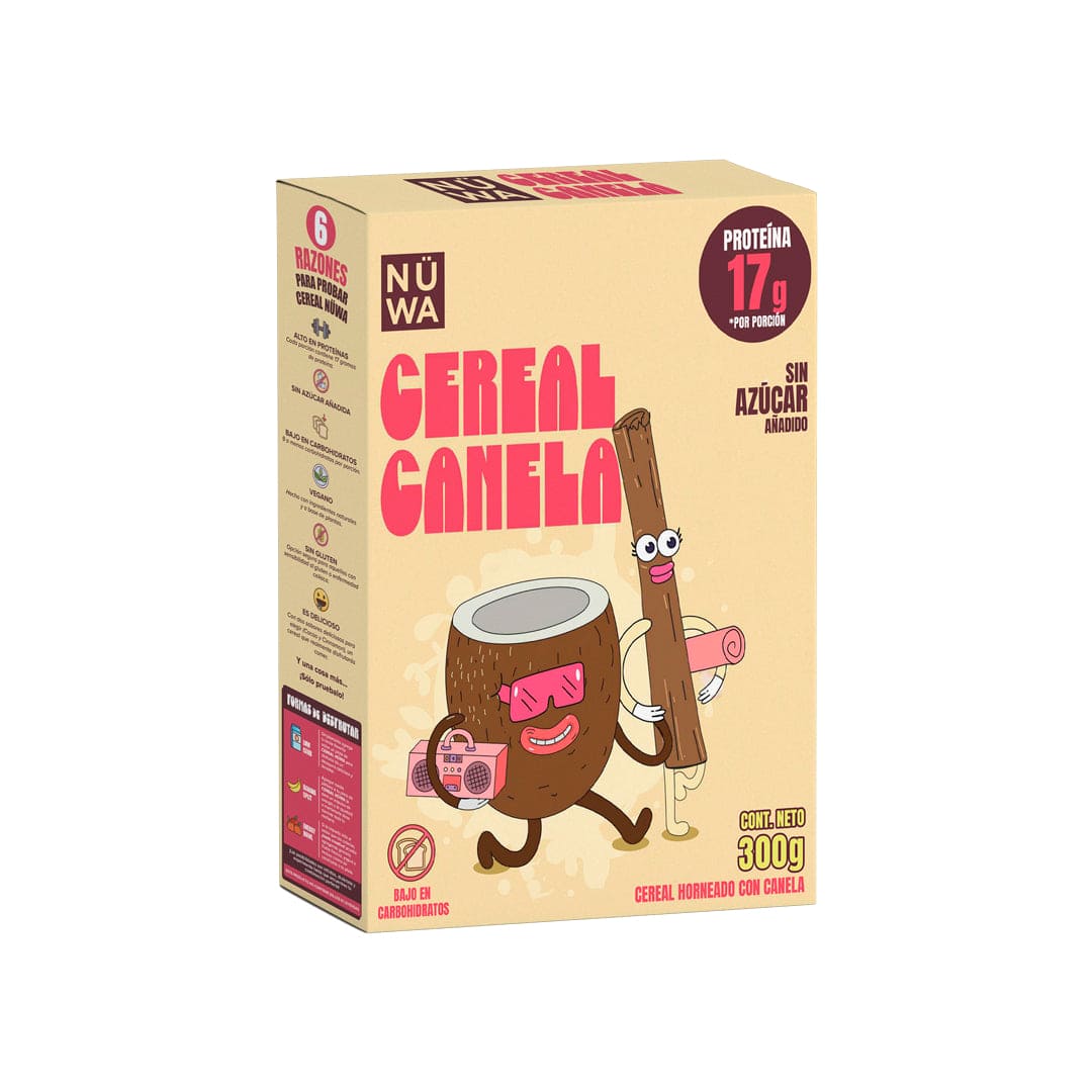 Cereal NÜWA Canela (300 gramos)