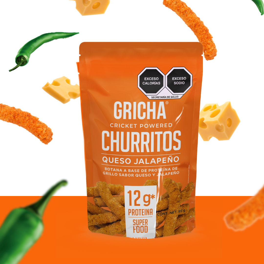 CHURRITOS QUESO JALAPEÑO 12 Pack
