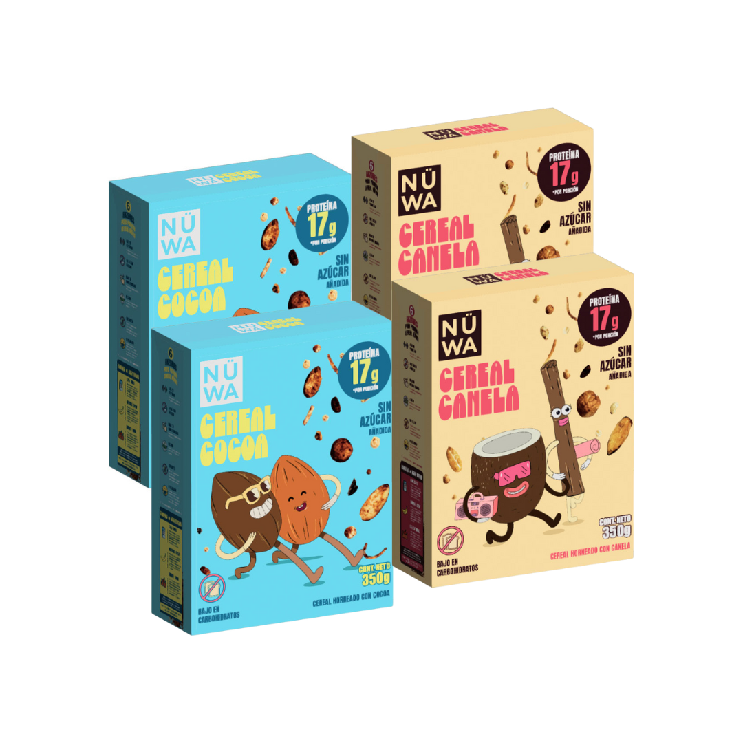 Cereal Bundle (4 cajas de 350 gramos)