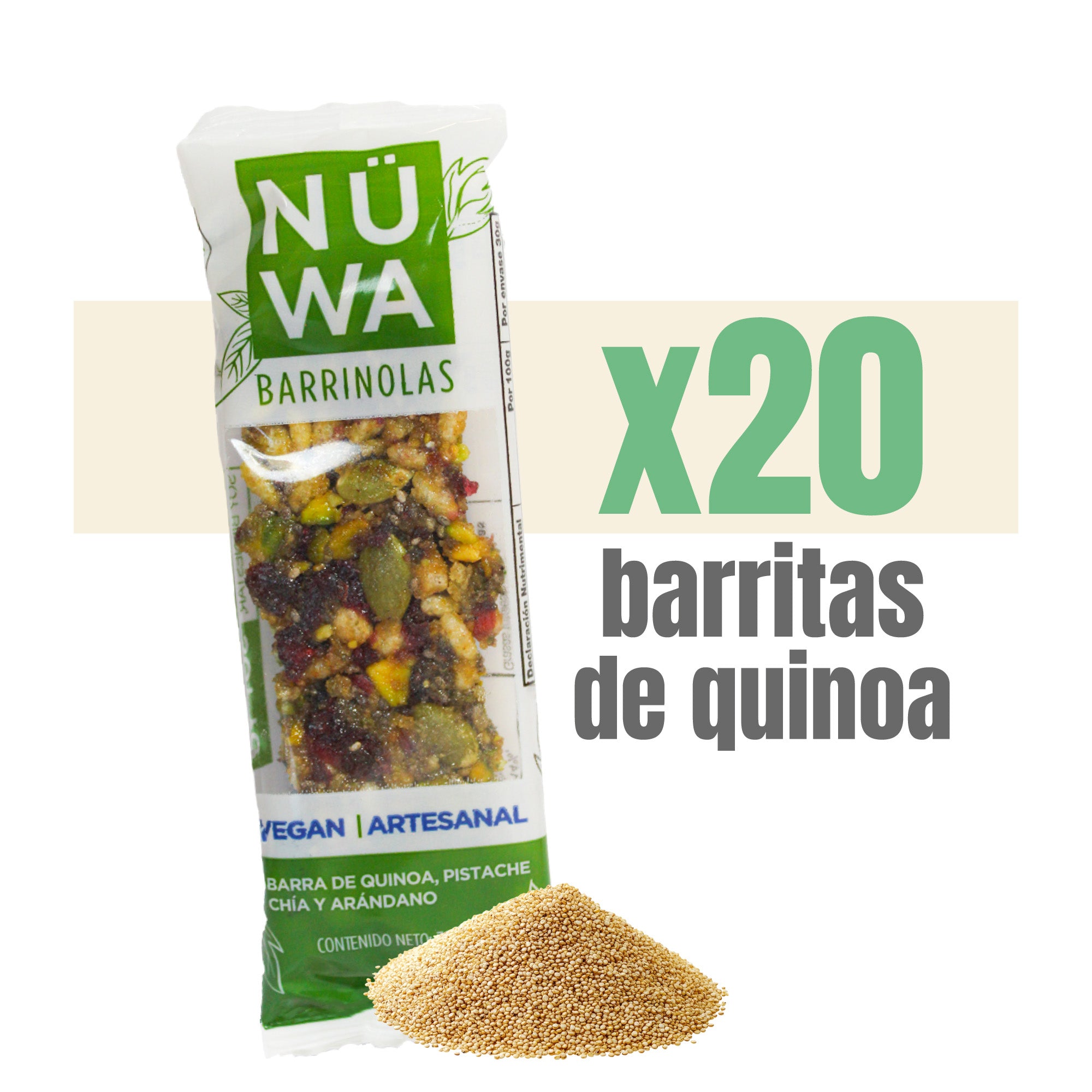 NÜWA QUINOA 20 PACK