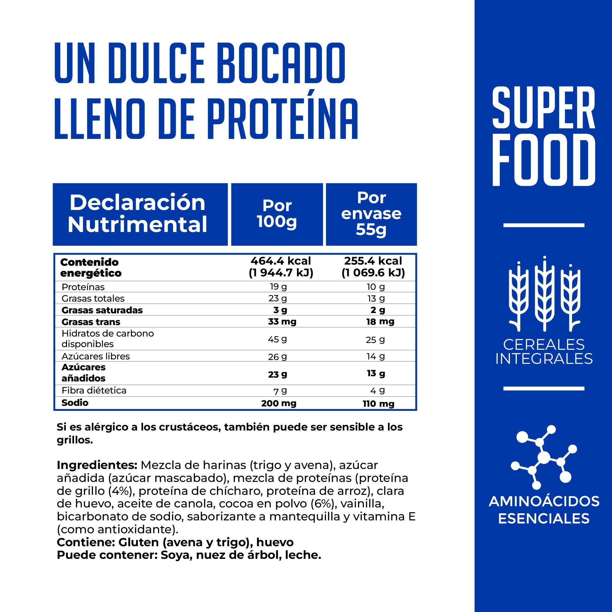 GALLETAS INTEGRALES CHOCOLATE 20 PACK