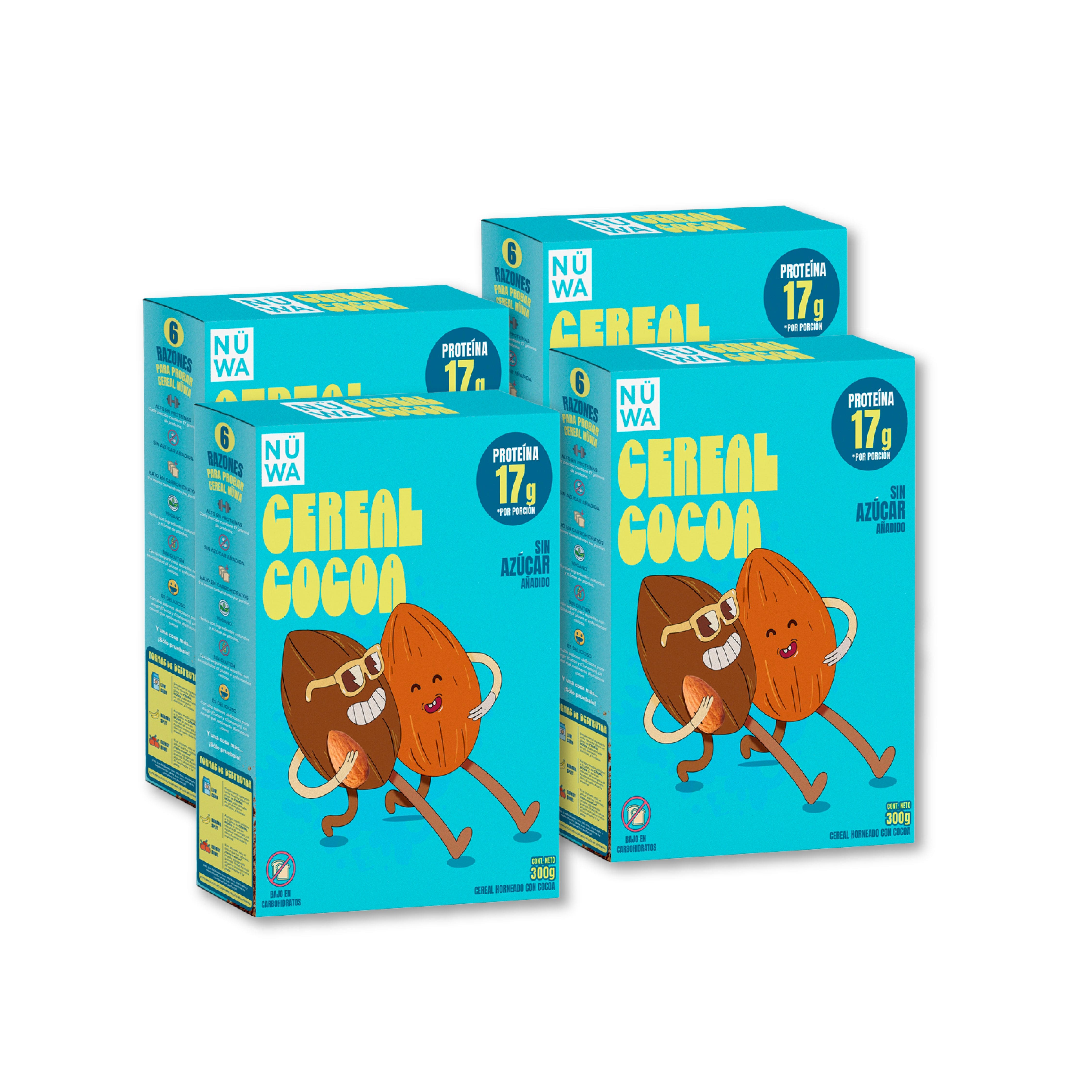 Cereal Bundle (4 cajas de 300 gramos x Cacao)