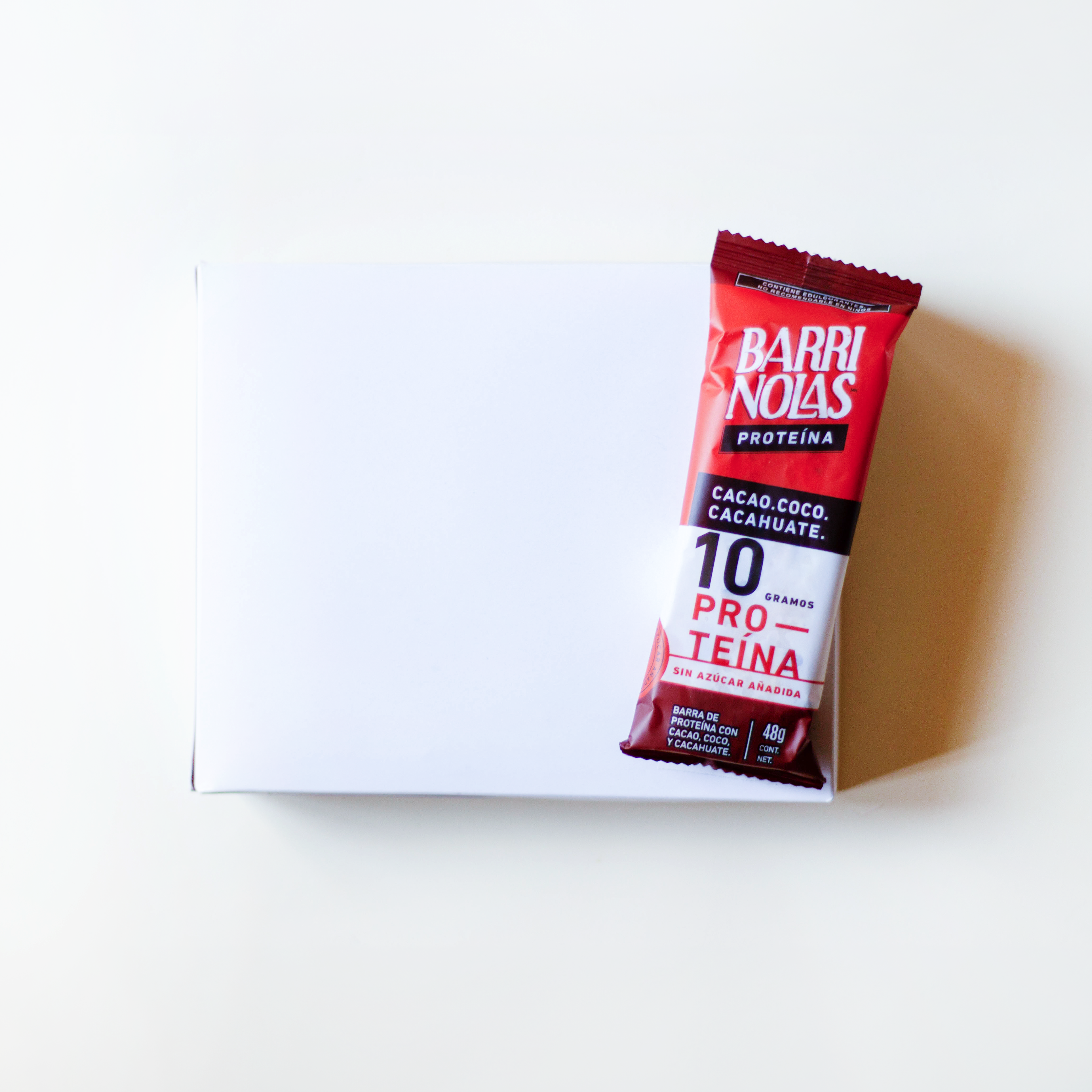 paquete distribuidores barrinolas proteina cacao coco cacahuate