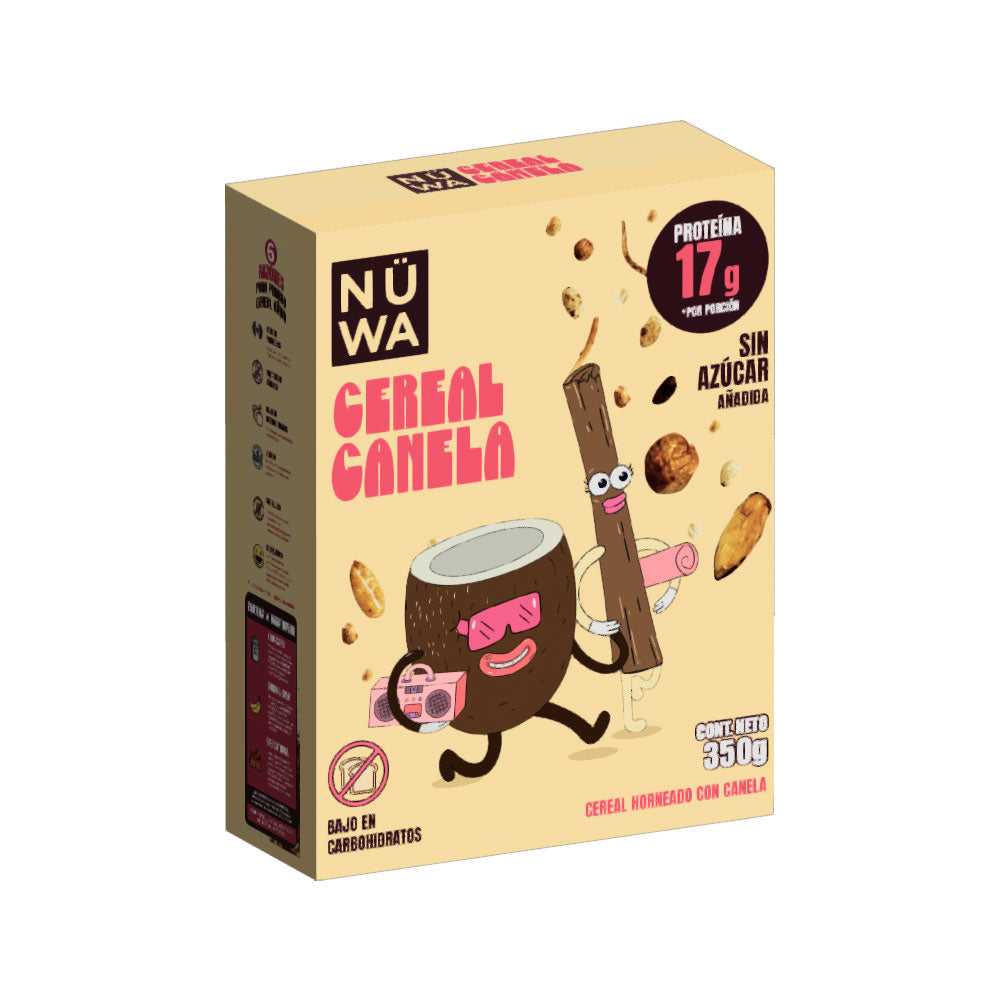 Cereal NÜWA Canela (350 gramos)