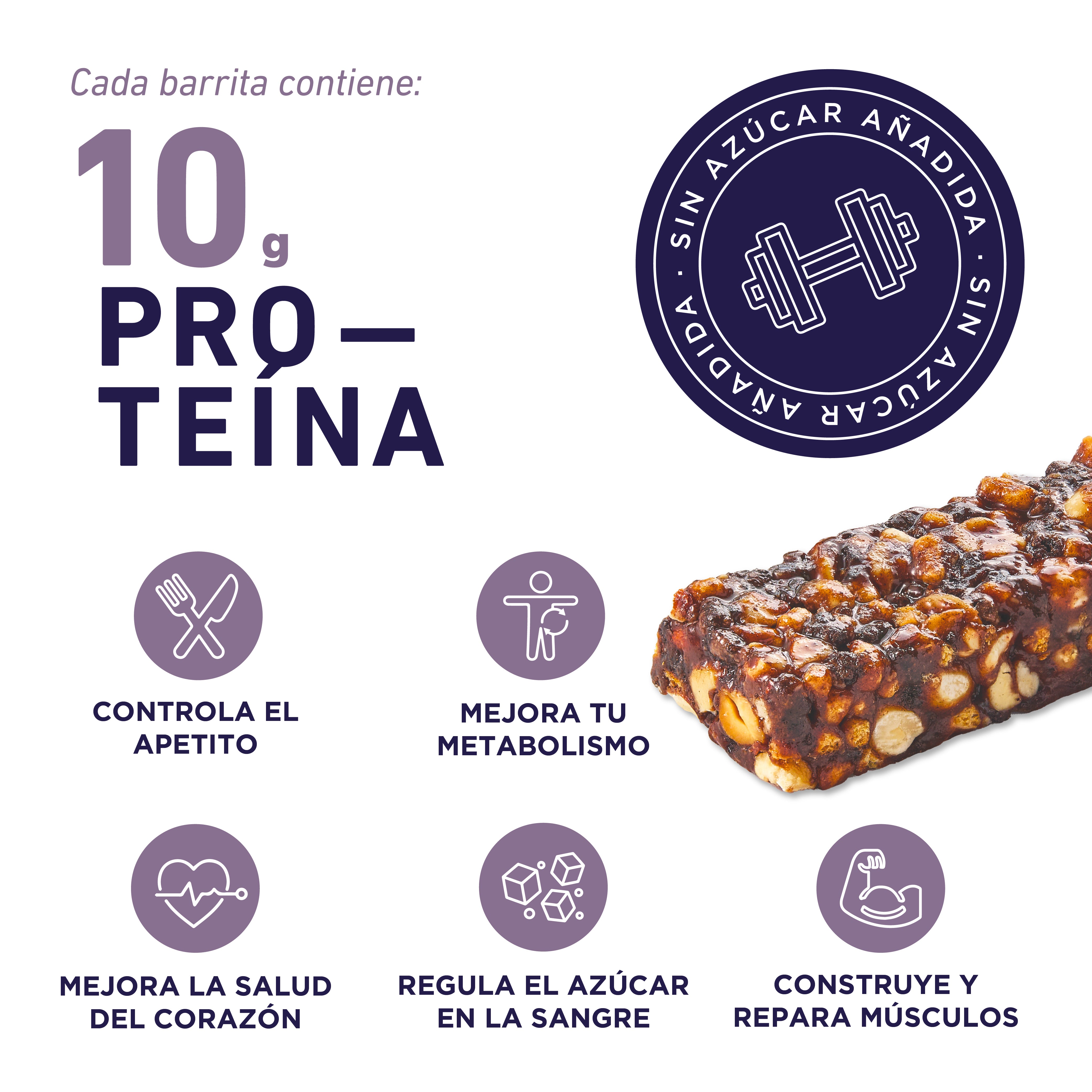 BARRINOLAS PROTEÍNA – Caramel Brownie Barrita Individual 48g