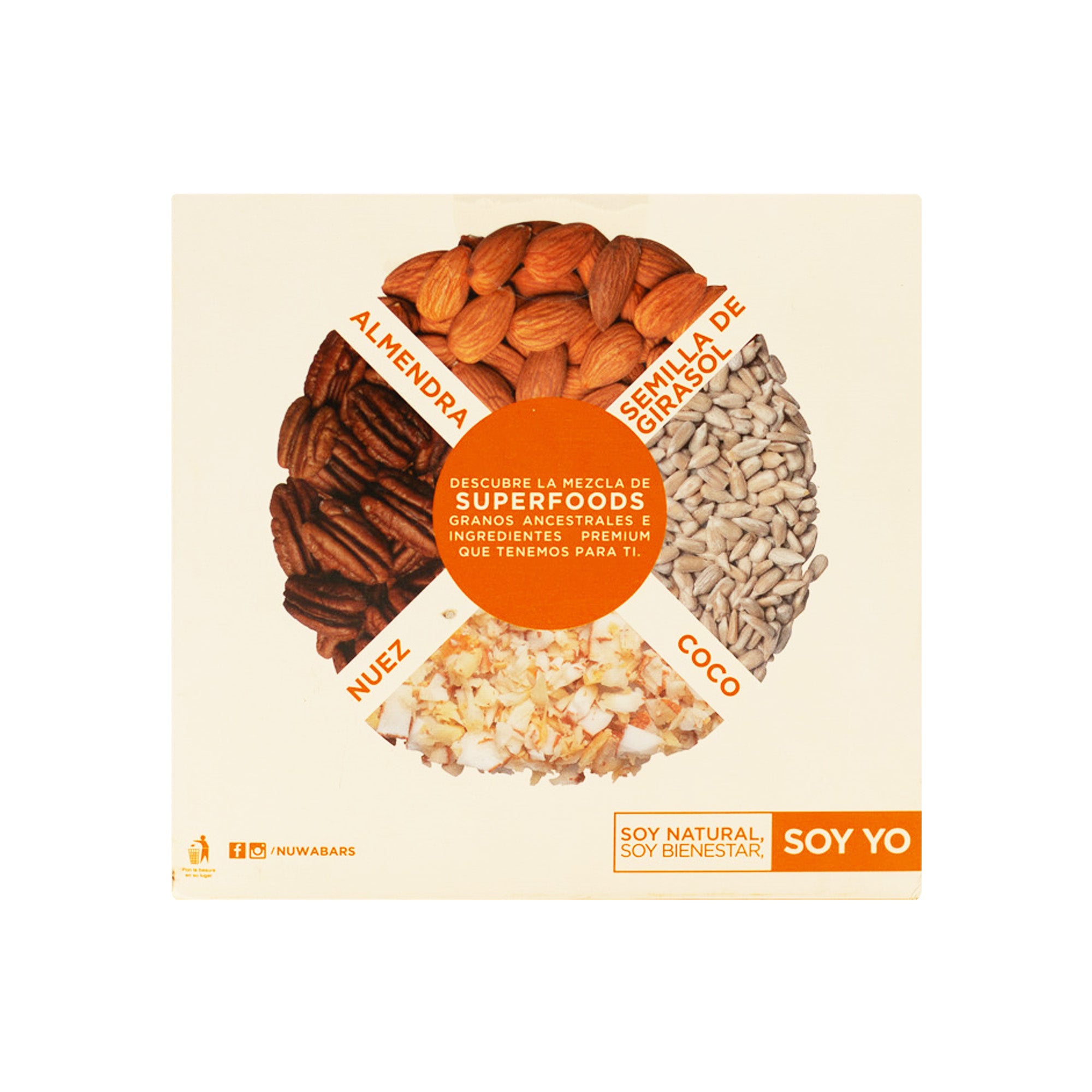 NÜWA COCO Cajilla con 4 Barritas Saludables