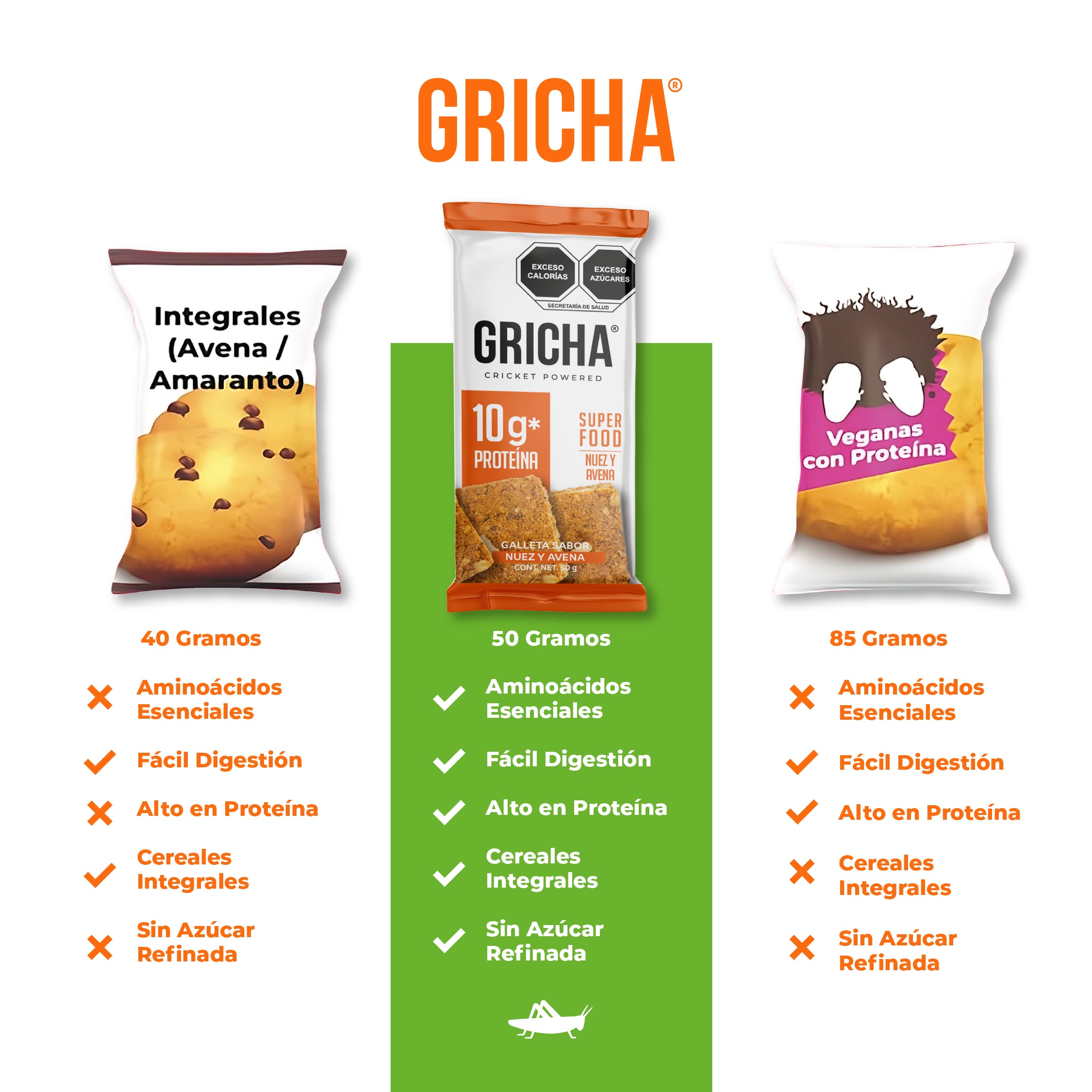 GALLETAS INTEGRALES NUEZ Y AVENA 20 PACK