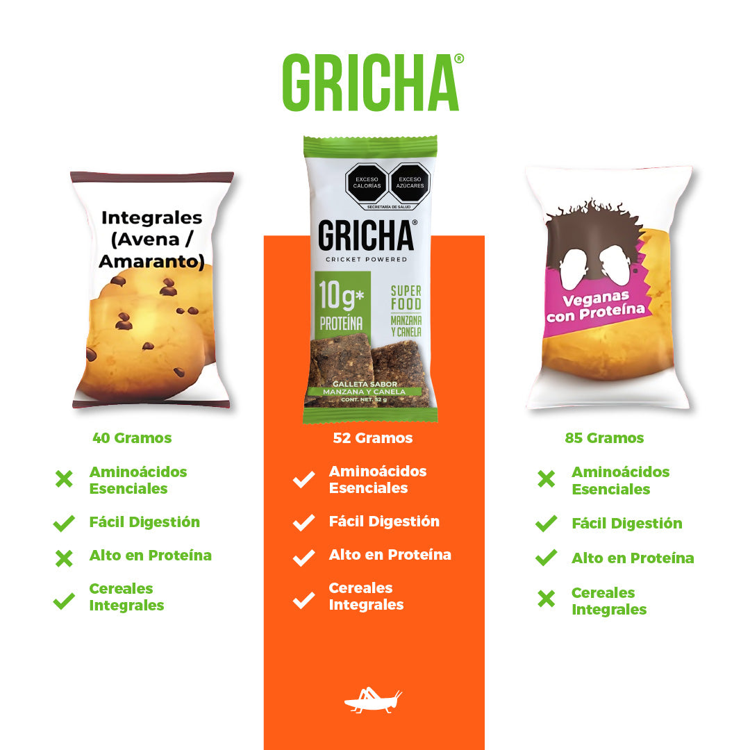 GALLETAS INTEGRALES MANZANA Y CANELA 20 PACK