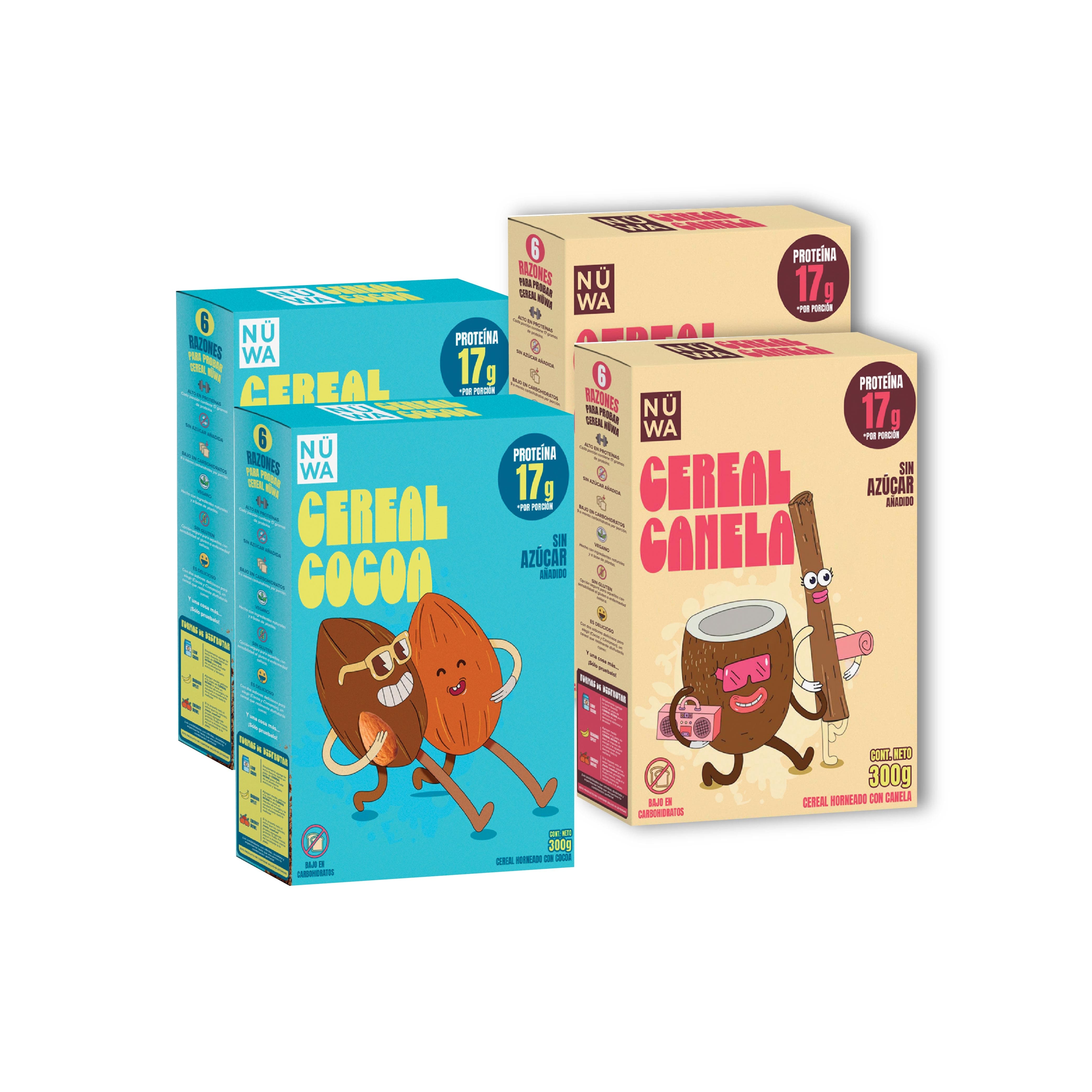 Cereal Bundle (4 cajas de 300 gramos)